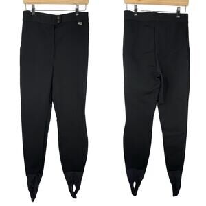 Vintage Stagsport By White Stag Schoeller Black Stirrup Ski Pants Small/medium